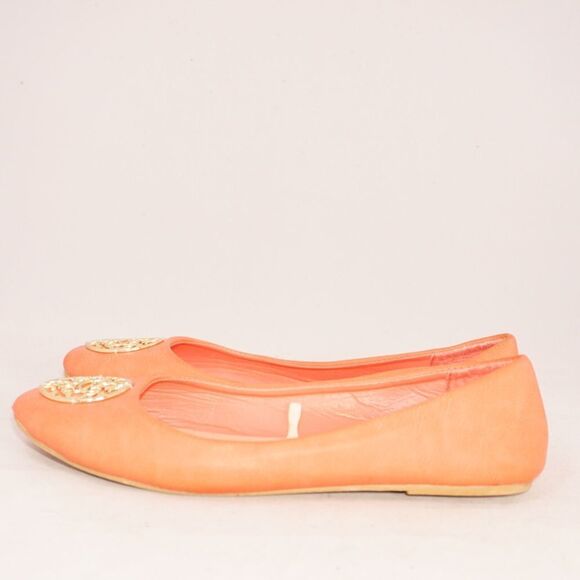 Capelli Peach-Colored Round Toe Flats, Size 7 - Picture 8 of 8